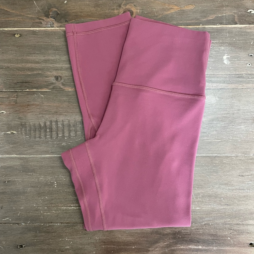 Lululemon Align Leggings-size 6, mauve
